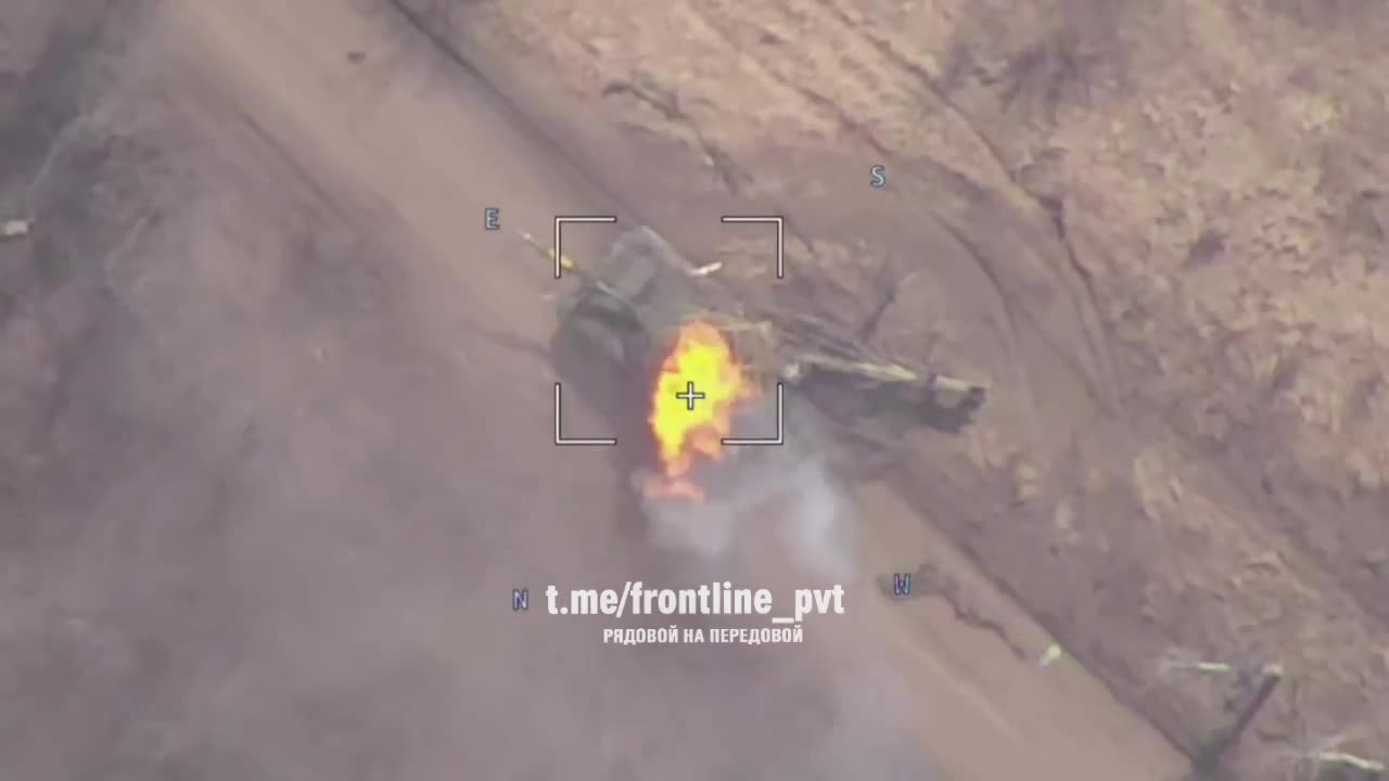 Russia destroys yet another Ukrainian tank at Seversky