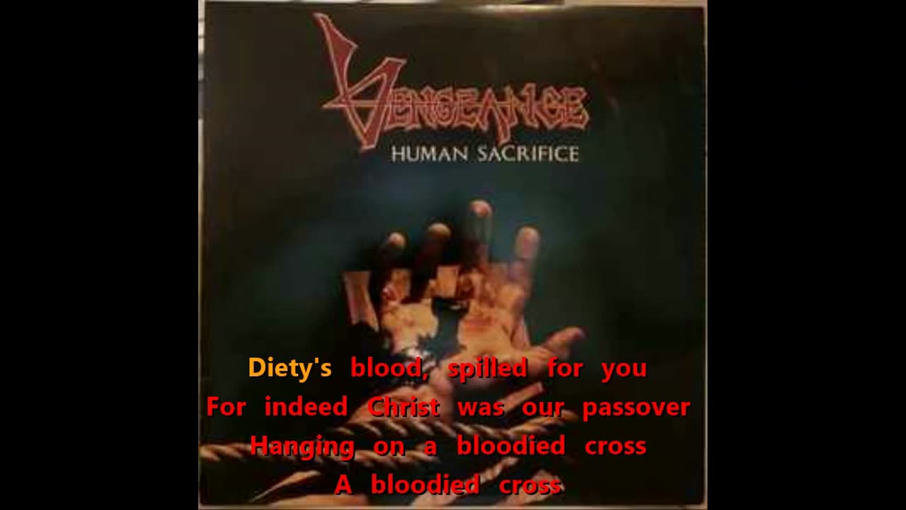 Vengeance Rising - Human Sacrifice {karaoke of the end}