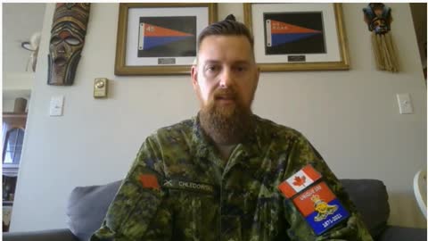 Canadian Army Major Stephen Chledowski breaks ranks and spill the TRUTH!!