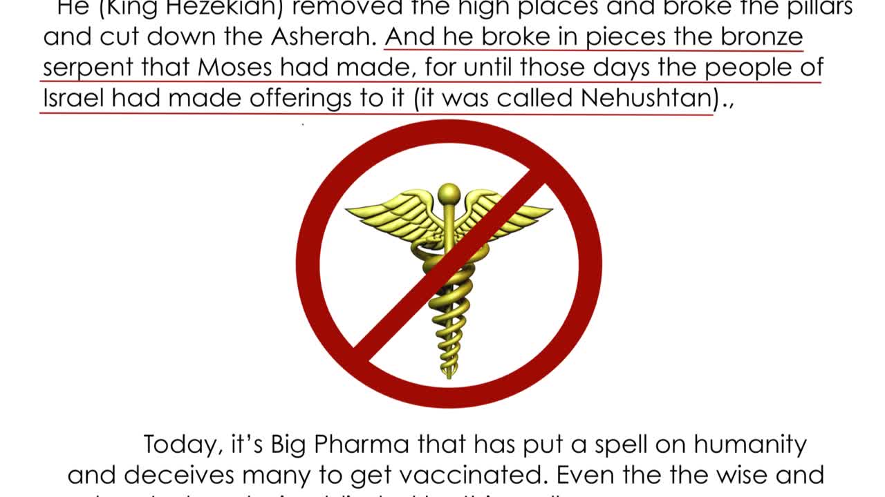 Bronze Serpent and Its Spell on Humanity...