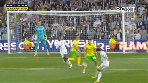 Leeds vs Norwich : Ilia Gruev Brilliant Free Kick