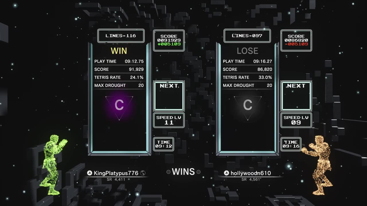 A Battle For The Ages On Tetris