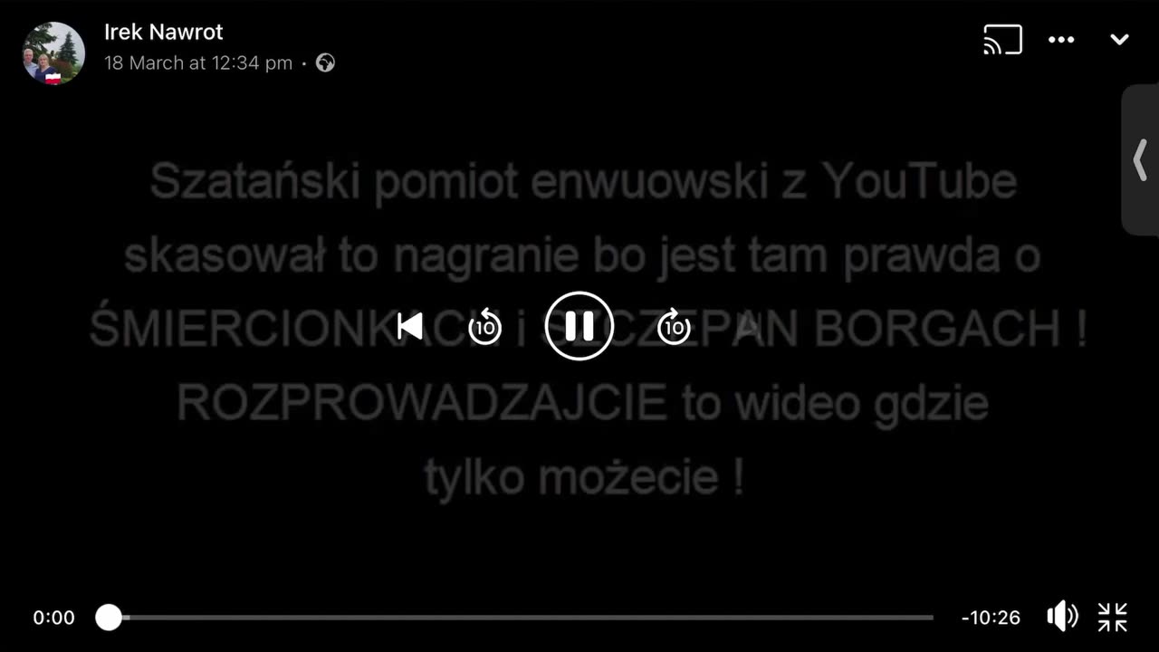 In polish🇵🇱 language : priest from Rome warning about covid vaccines