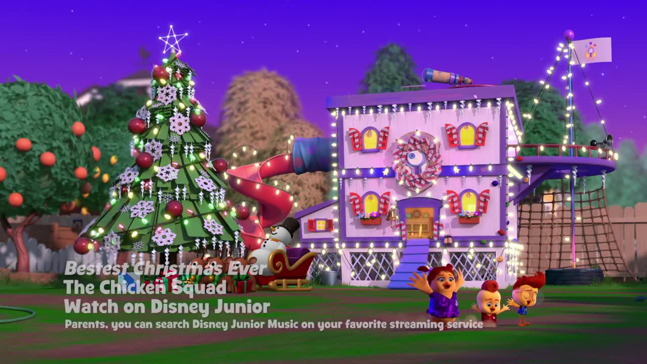 Bestest Christmas Ever 🎄_ The Chicken Squad _ @Disney Junior