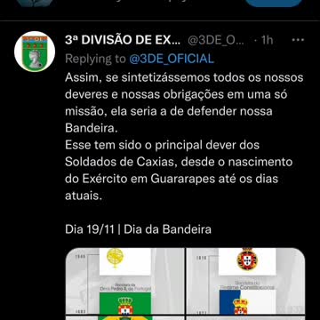 Sobre a bandeira do Brasil...