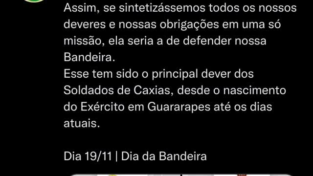 Sobre a bandeira do Brasil...
