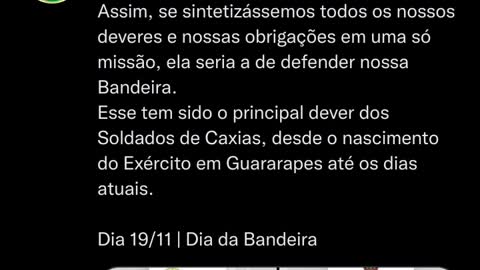 Sobre a bandeira do Brasil...