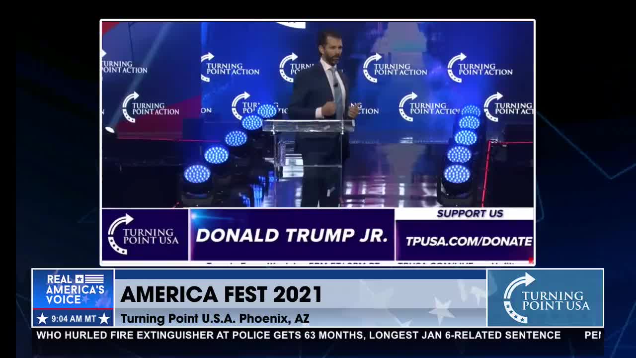 Donald Trump Jr.: ‘We ARE the Front Line of Freedom’