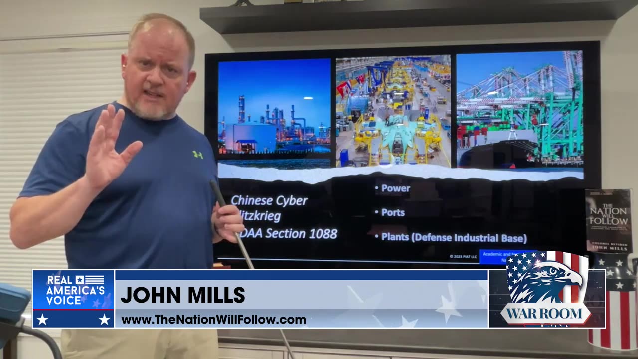 Ret. Col. John Mills: China’s Seizing Control of Global Trade Canals, Preparing for Conflict