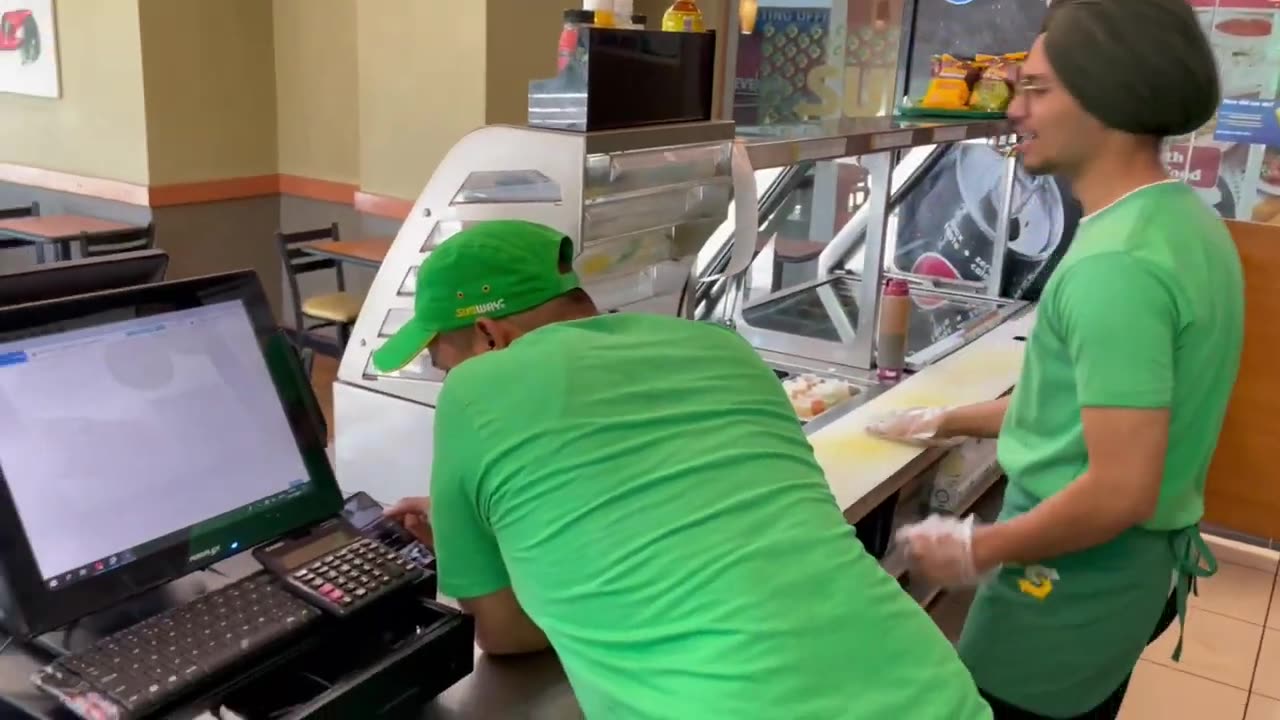 SUBWAY Behind SCENE