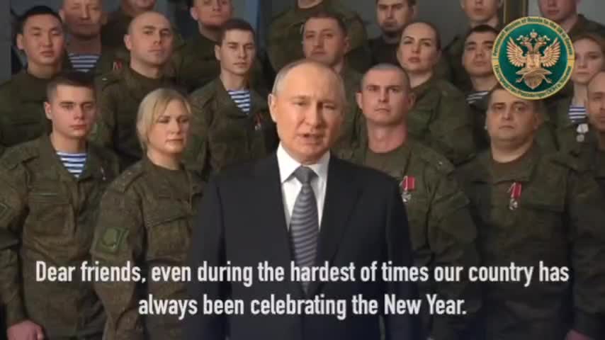 Russian President Vladimir Putin’s New 2023 Year address now available with English subtitles