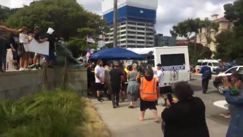 Winston Peters at Parliament Grounds Occupation 2022 PART 3 February 22