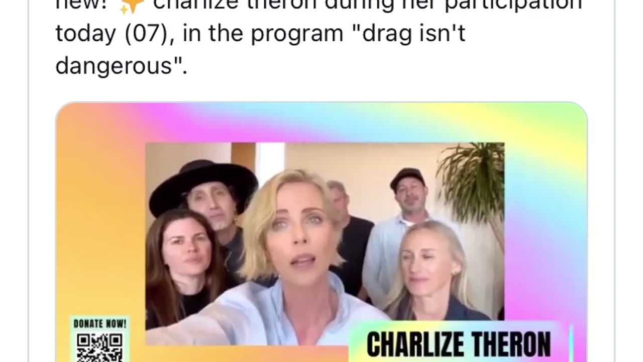 Charlize Theron on dragqueens