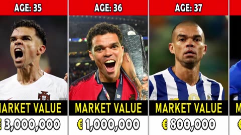 Pepe Market Value Evolution From 2001 To 2024