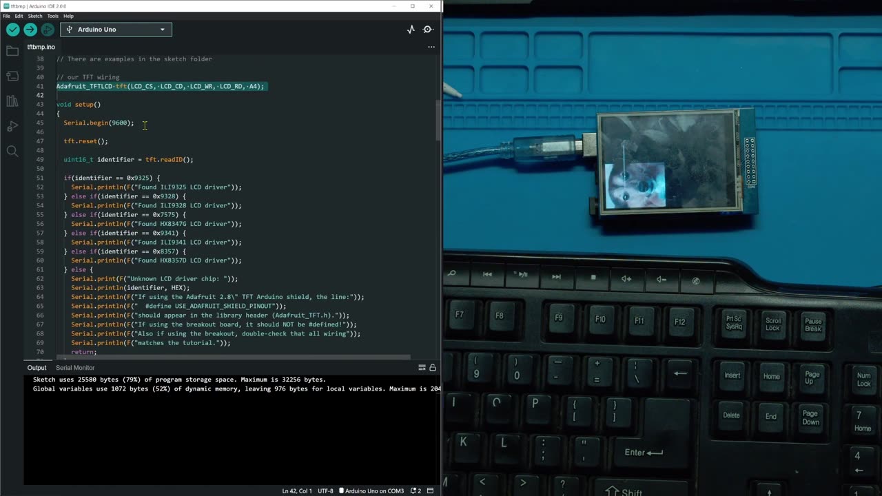 TFT Display and Arduino: Setup and Programming | How to connect LCD to arduino 1.8" 2.8" 3.5"