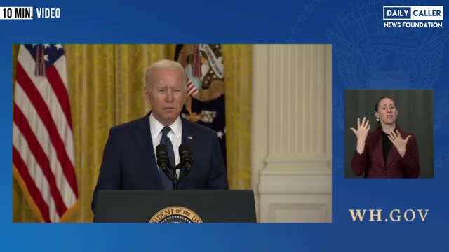 Watch President Joe Biden's Full Speech On The Terrorist Attacks In Kabul, Afghanistan