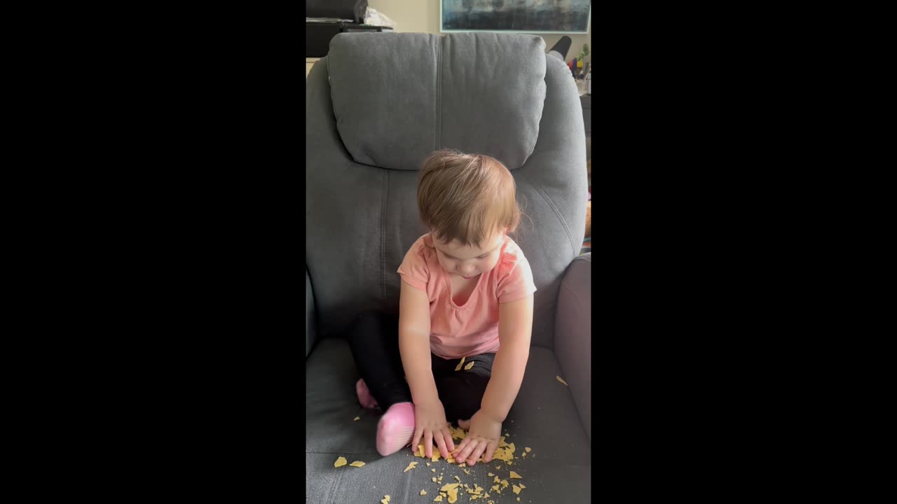 Can you tell she loves baked lays?!