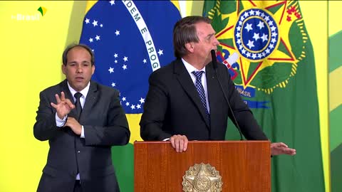 CEREMONY OF THE PRESIDENT OF BRAZIL BOLSONARO