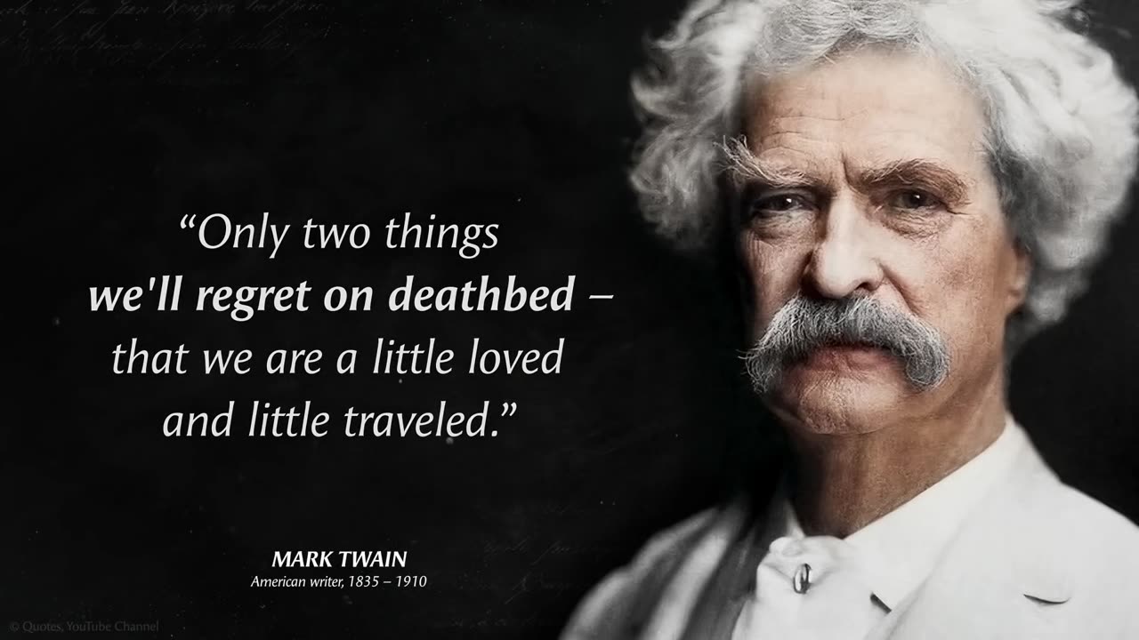 Mark Twain's Life Lessons I Could Never Forget