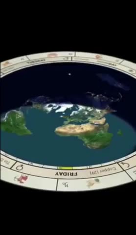 Bak burda gündüz gece oluşumunun simülasyonu izleyebilirsin.