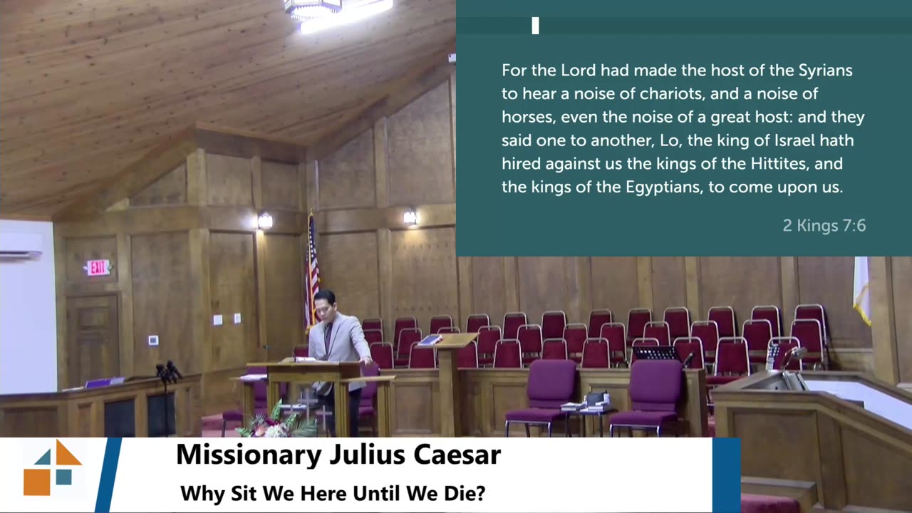 Missionary Julius Caesar // Why Sit We Here Until We Die?