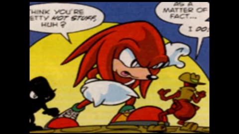 Newbie's Perspective Knuckles Miniseries Issue 1 Review