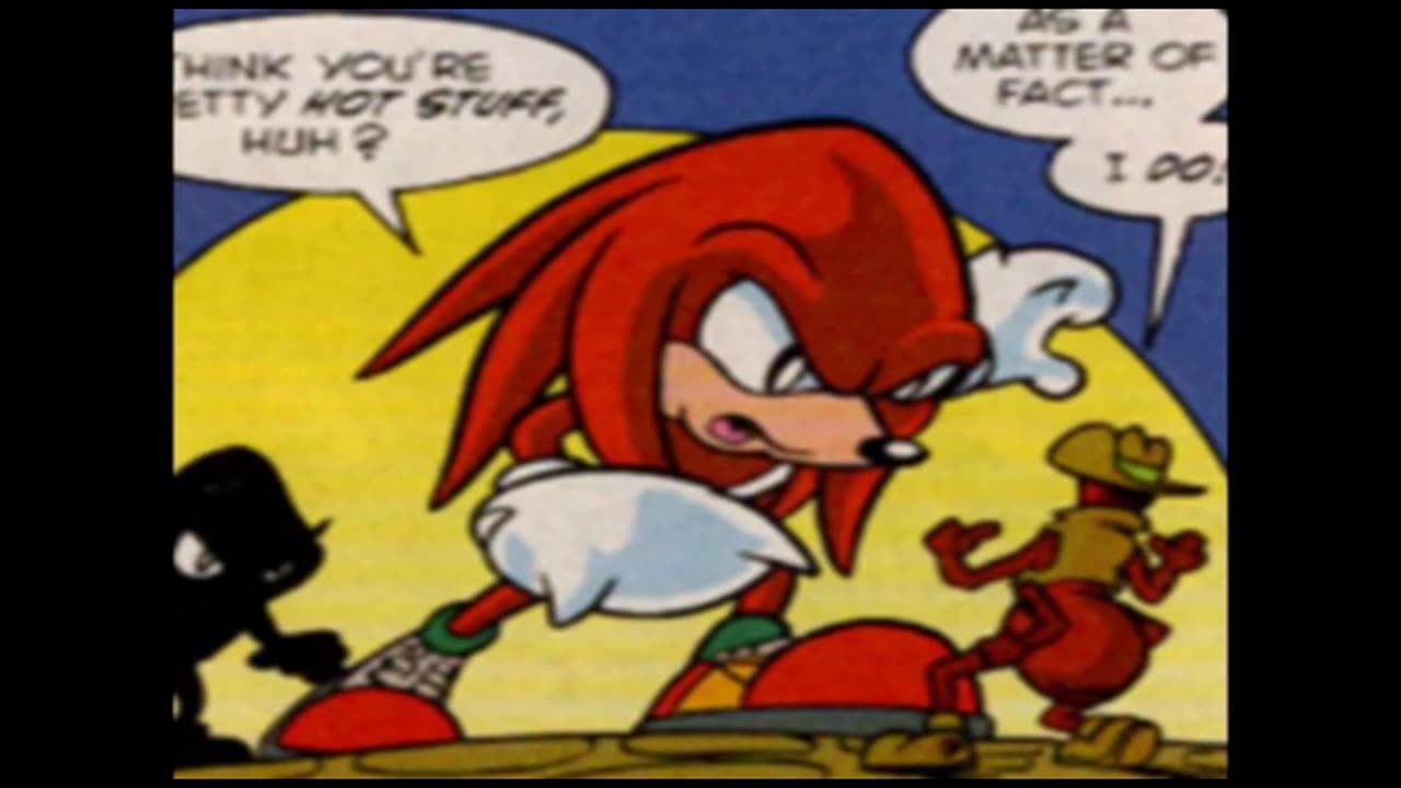 Newbie's Perspective Knuckles Miniseries Issue 1 Review