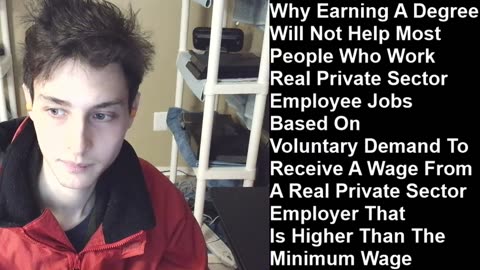 Outtake #209 Of Why A Degree Cannot Help Most People Who Work Employee Jobs Earn Above Minimum Wage