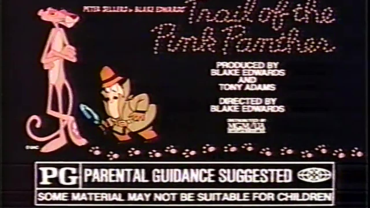 The Trail of the Pink Panther Classic 1982 TV Spot