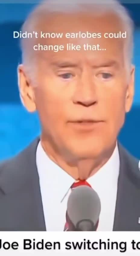Biden's Earlobes
