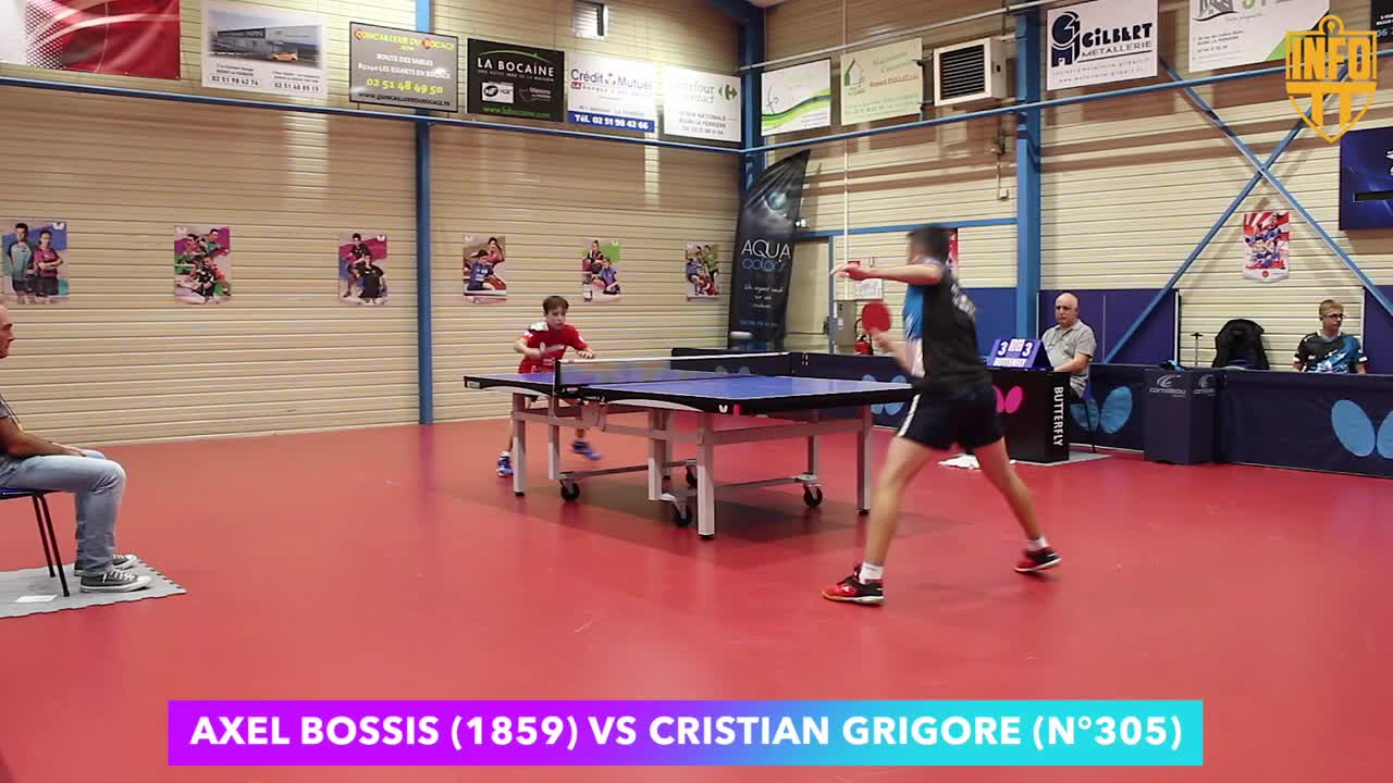 FERRIERE VENDEE TENNIS DE TABLE vs AC ABBEVILLE TENNIS DE TABLE