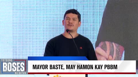 Mayor Baste Duterte, may hamon kay PBBM