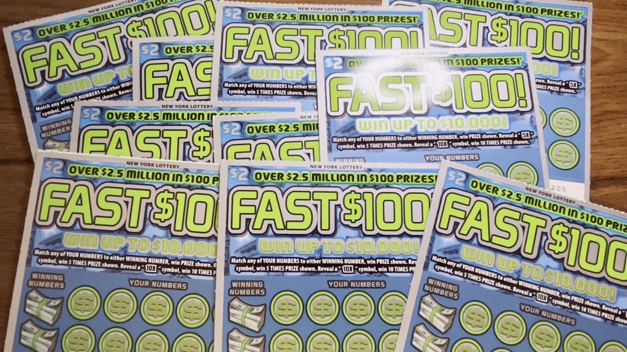 I bought a BUNCH of these $2 Tickets...