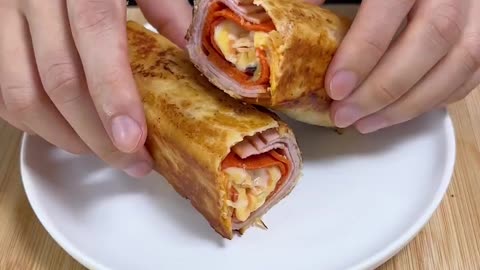 Pepperoni Burrito ASMR