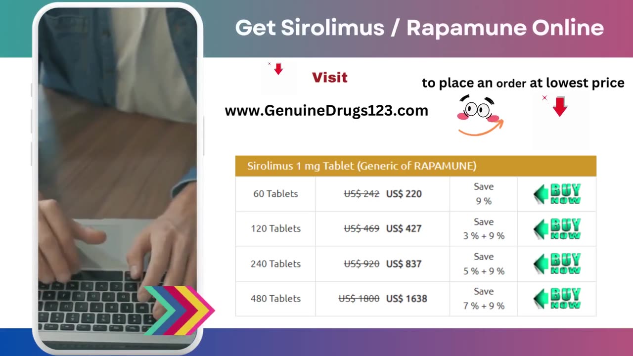 Safe and Convenient: Get Sirolimus Rapamune Online