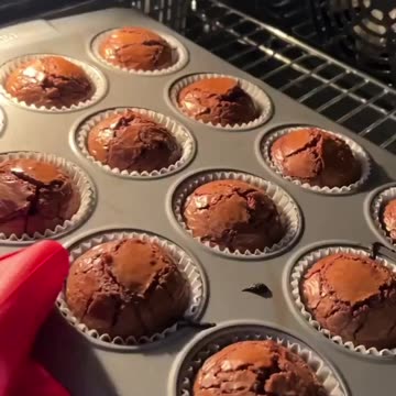 Nutella Oreo mini cupcakes