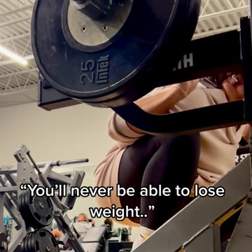 To achieve your ideal weight