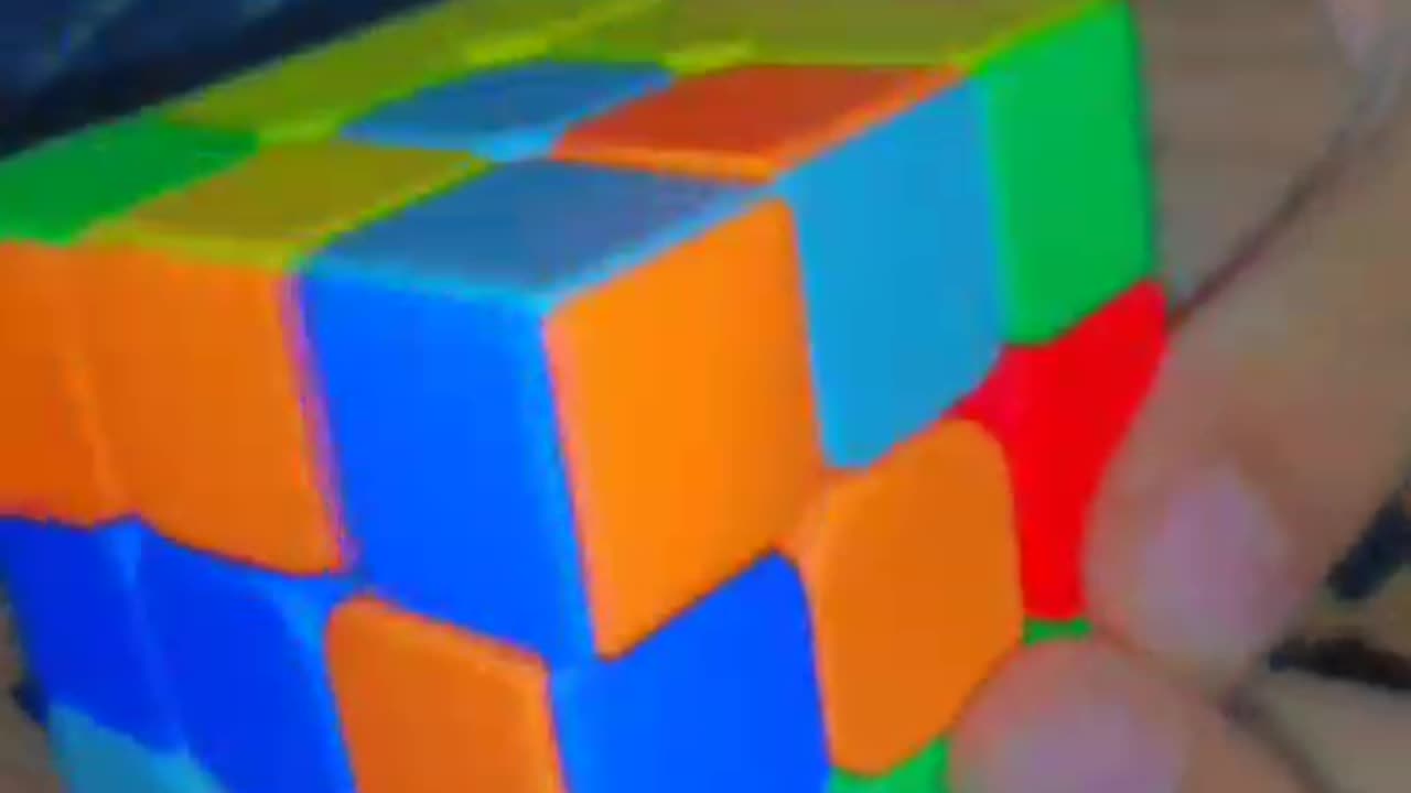 Cube Puzzle solve in 30 second