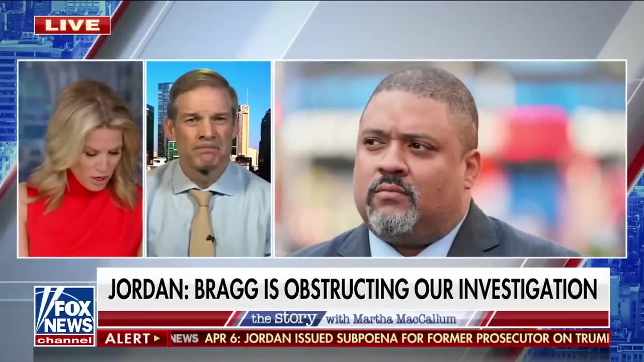 Jim Jordan responds to Alvin Bragg's lawsuit