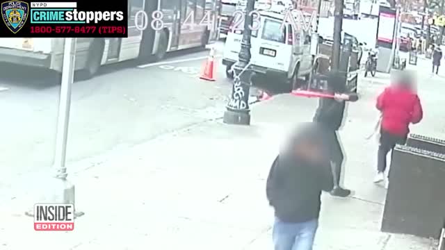 NYPD Seeks Suspect Who Hit Man in Head With Baseball Bat