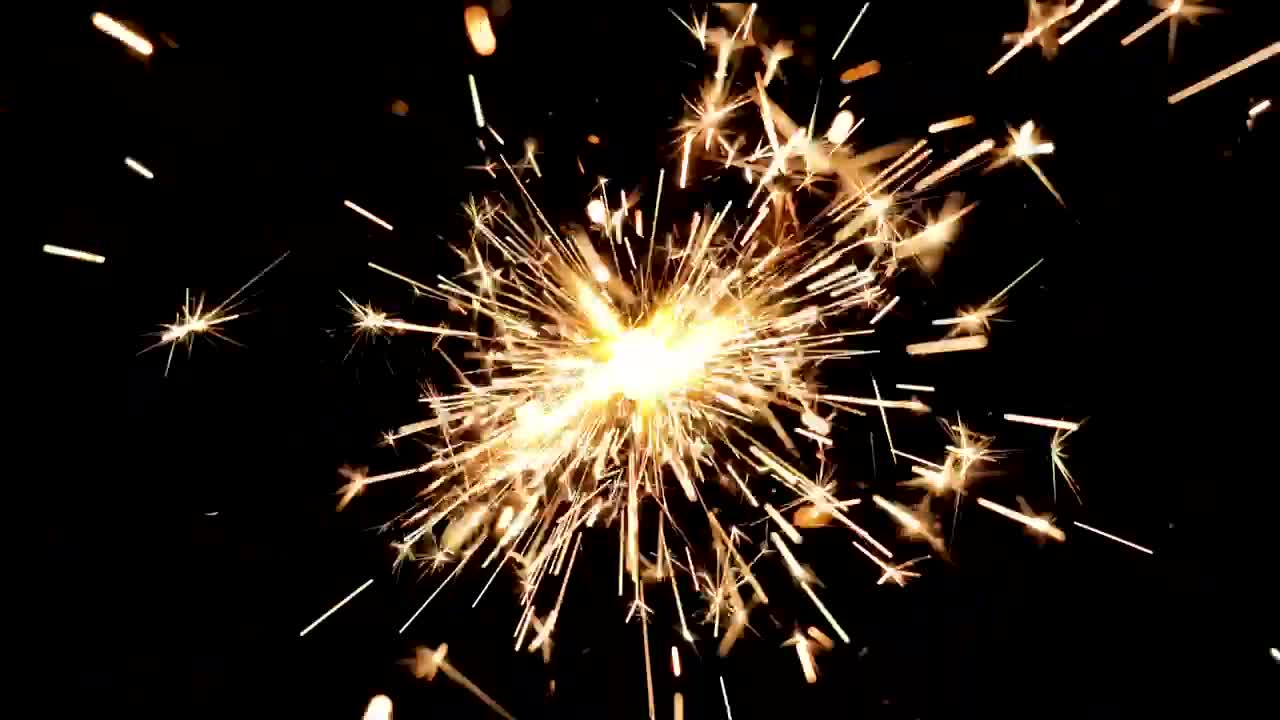 Yellow sparklers