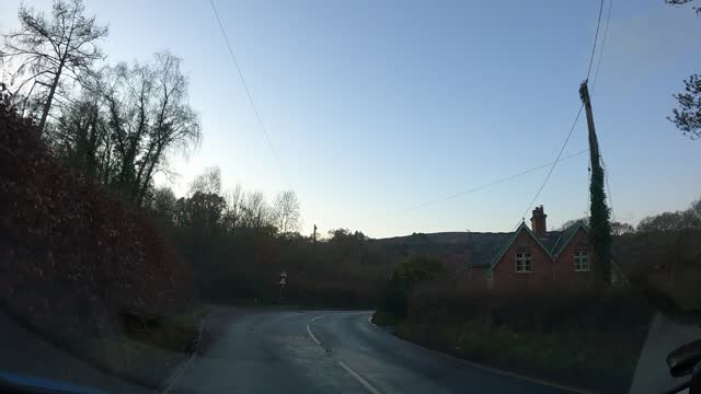 DARTMOOR driving. Speedlapse. 11th Dec 2022