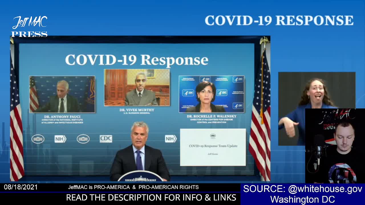 LIVE: Press Briefing by C19 Response Team and Public Health Officials | Washington DC | USA |