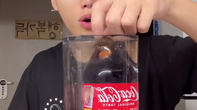 For the first one he said pepsi not coca cola