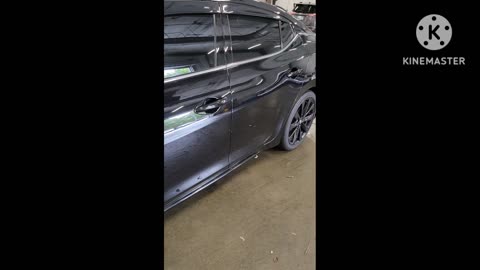 Exterior car detailing