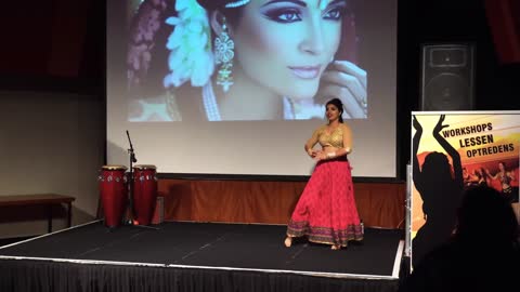 Indian dance in Dutch Oreintal ladies night