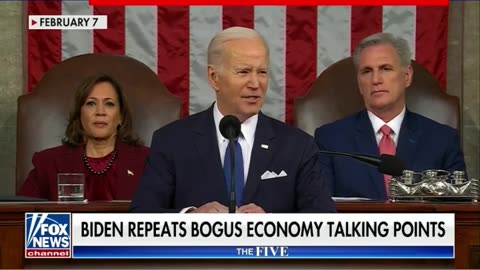 Karine Jean-Pierre praises Biden's talking points despite his 'bogus' claims