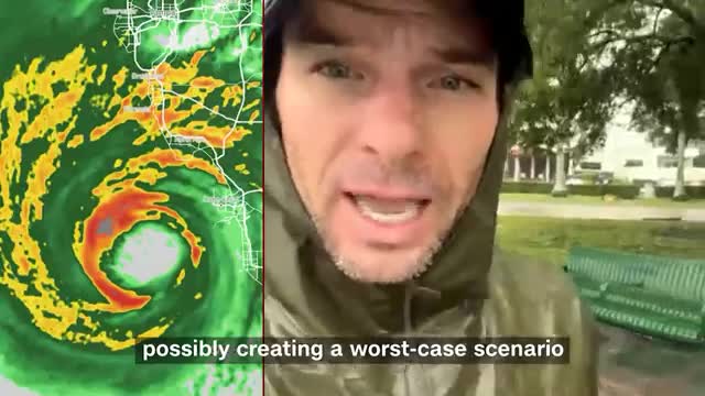 See what CNN meteorologist says he's never witnessed before