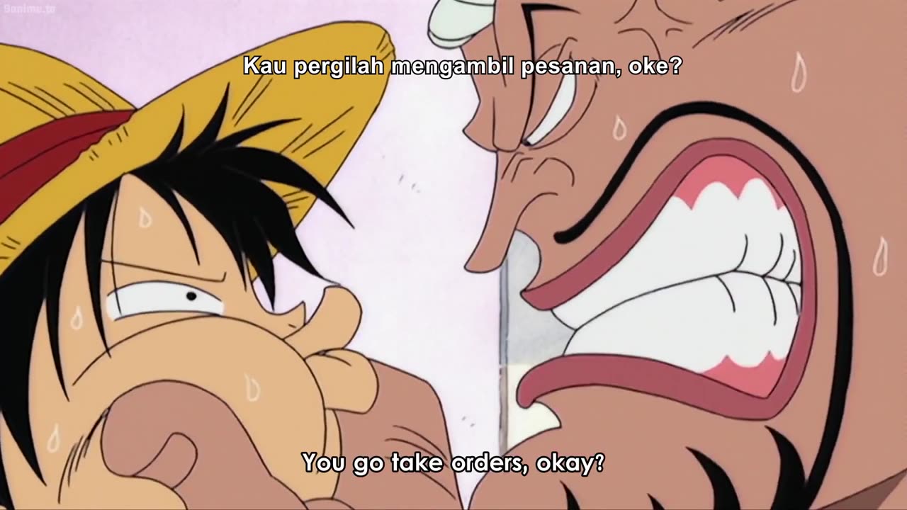 One Piece funny moment Luffy