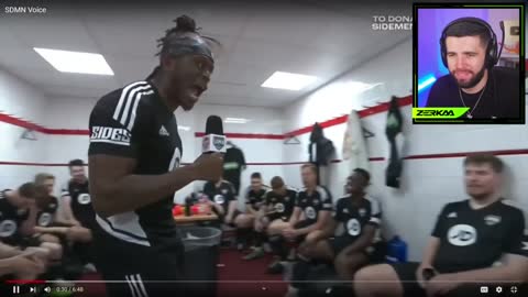 KSI's Charity Match Speech In a Nutshell